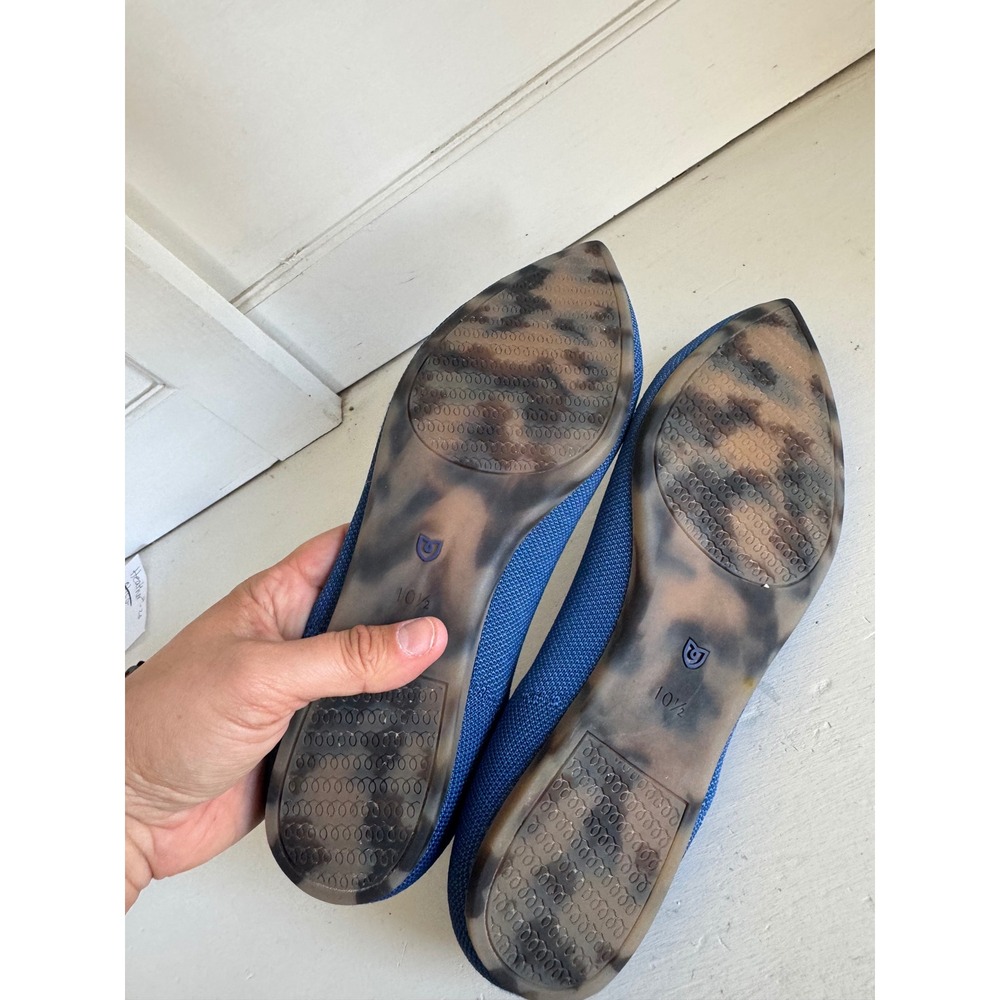 Rothy's blue The Point flats size 10.5 - Picture 12 of 12